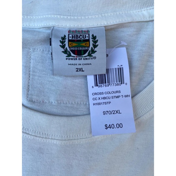 Cross Colours HBCU STOMP T-shirt - Picture 4 of 4